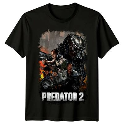 Predator 2 (1990) Movie Poster Inspired T-Shirt Retro Classic 90s Tee Unisex