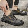 Quality Light Mountaineering Shoes for Men Earthquake Resistant Stress Reducing Anti Slip Sneakers Wear-resistant Travel Shoes