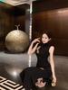 Noul stil național chinezesc cheongsam îmbunătățit temperament celebritate soră regală rochie high-end rochie talie subțire rochie șold