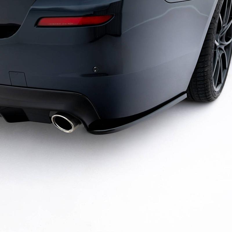 For BMW 5 M-Pack Sedan /Touring F10/F11 Maxton Style Rear Side Splitter Rear Bumper Side Spoiler Splitter Diffuser Bodykit ULXMV1