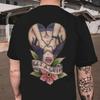 Hot Polyester Summer Tshirt Men Vintage T-shirts Male Oversized Quick Dry  Weird Short Sleeve Fashion Casual Elastic  Tees Top