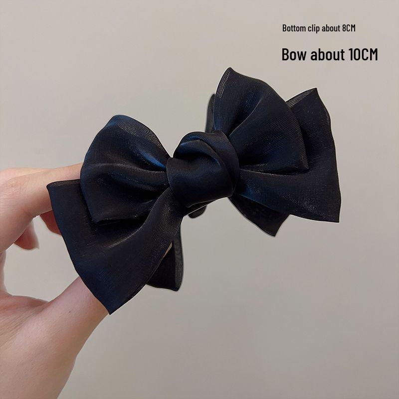 2023 Stylish Temperament Bow Bun Claw Clip for Women