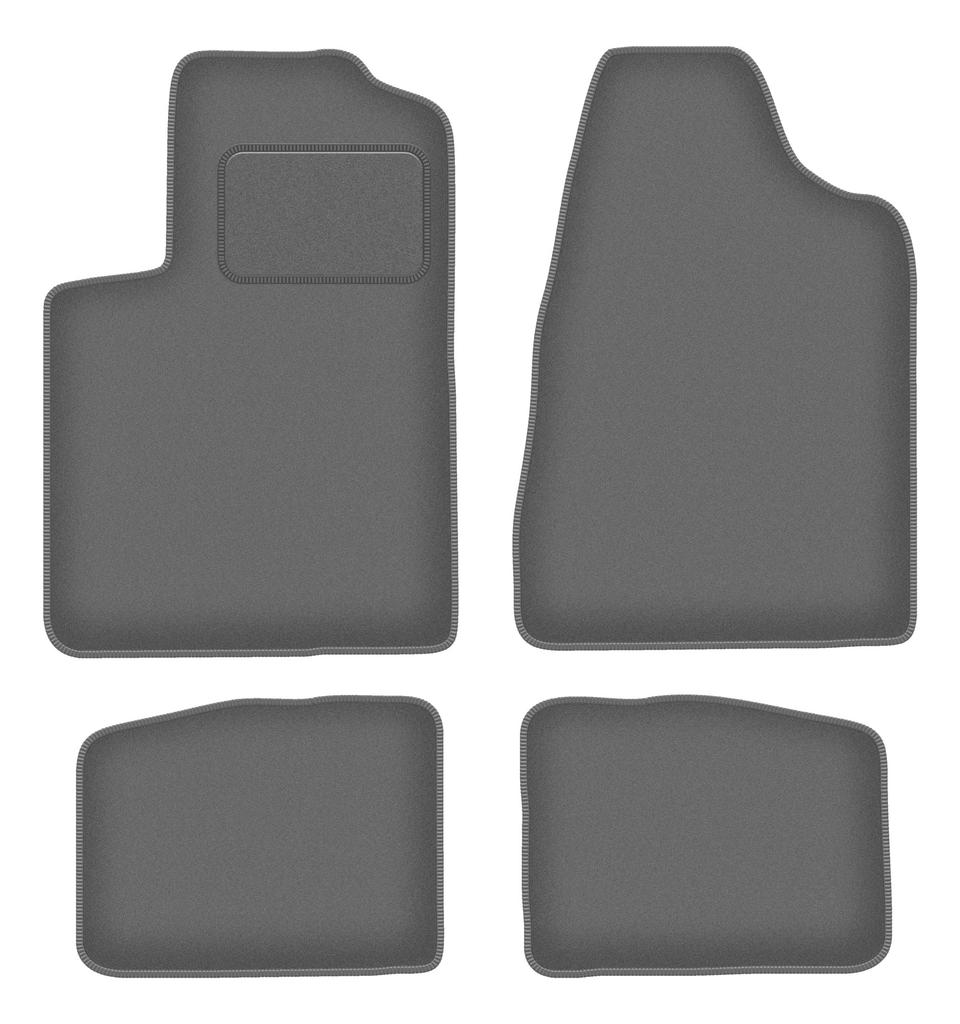 Tappetini auto in velluto grafite per: Chrysler Sebring II berlina (2003-2007)