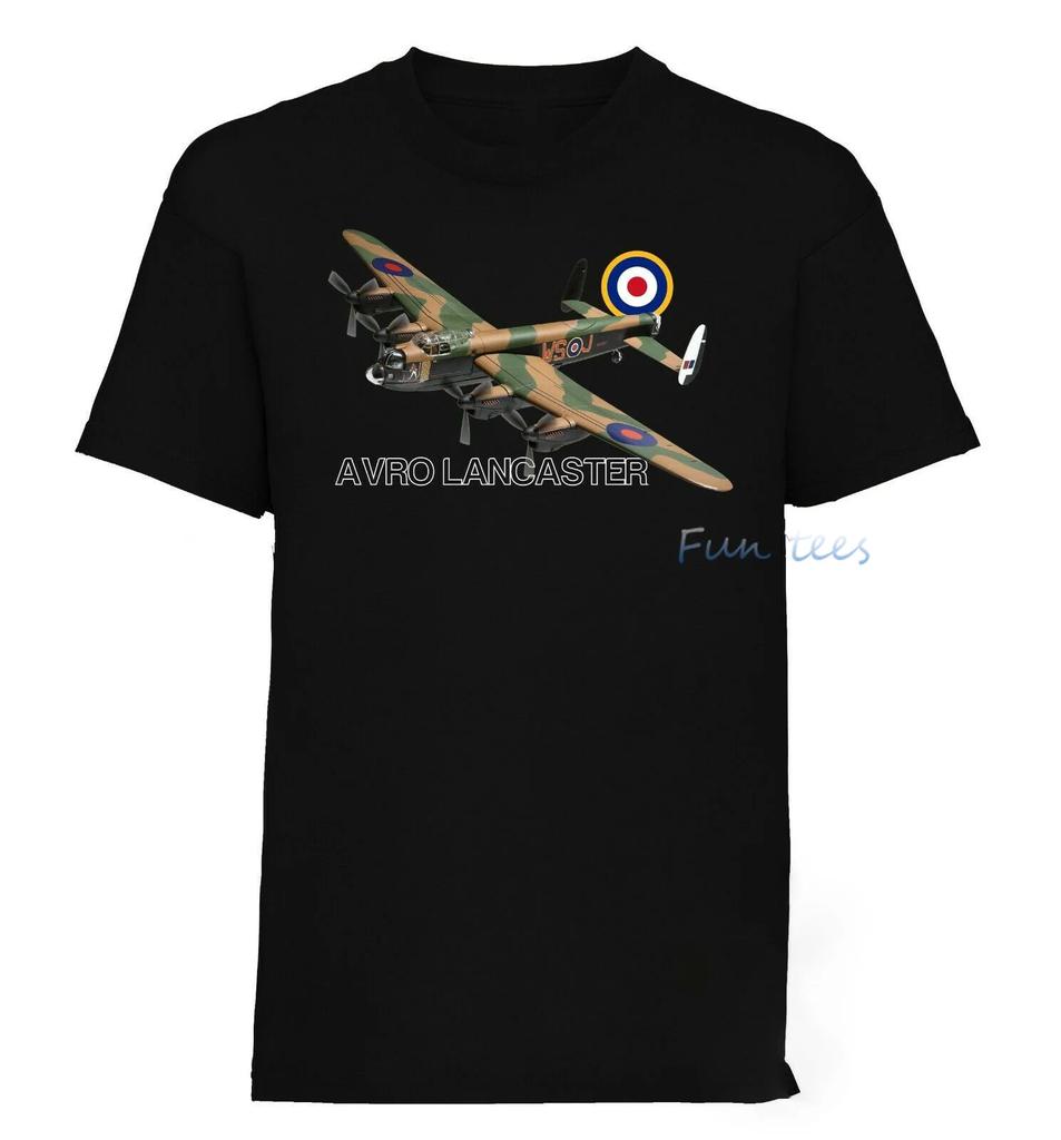 WW2 Flygplan T-shirt WW2 Andra Världskriget Slaget om Storbritannien Sommar Bomull Kort Ärm O-Hals Herr Dam T-shirt för Militärfan