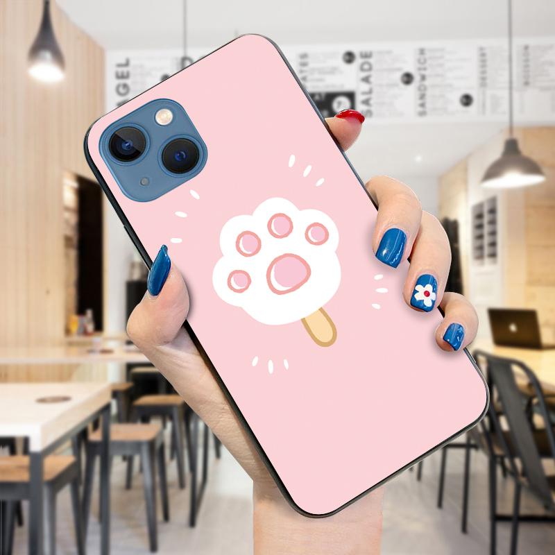 Cute Cartoon Little Dinosaur Couple Smartphone Case for iPhone 15 14 13 11 Pro Max Samsung Galaxy S23 S22 Ultra A52 Shockproof Soft TPU Phone Cover
