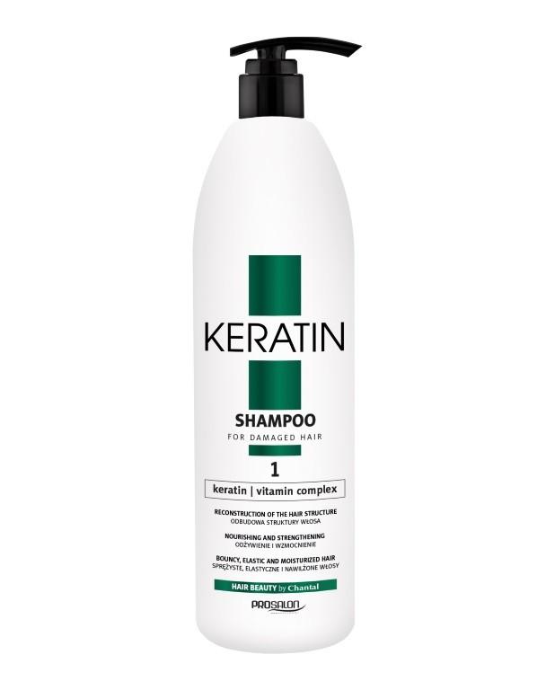 Chantal Prosalon Keratin Odbudowujący Szampon Do Włosów Zniszczonych 1000G