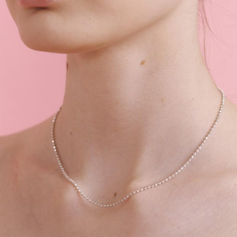 

MATIAS Ball line Necklace Silver