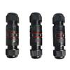Outdoor Waterproof 10Gbps Cat6A Shielded Lightning Protection Ethernet Coupler, IP68 Surge Proof Network Extender for Monitoring