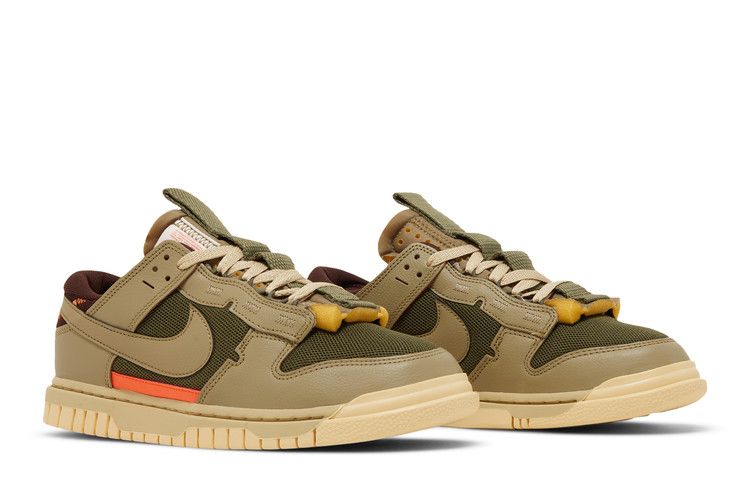 Herren Sneaker Nike Air Dunk Jumbo Medium Olive Medium Olive/Neutral Olive/Earth/Safety Orange