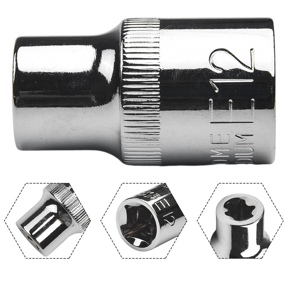 1/2 Socket Screwdriver Sockets Sleeve Bit Socket Plummer Sleeve