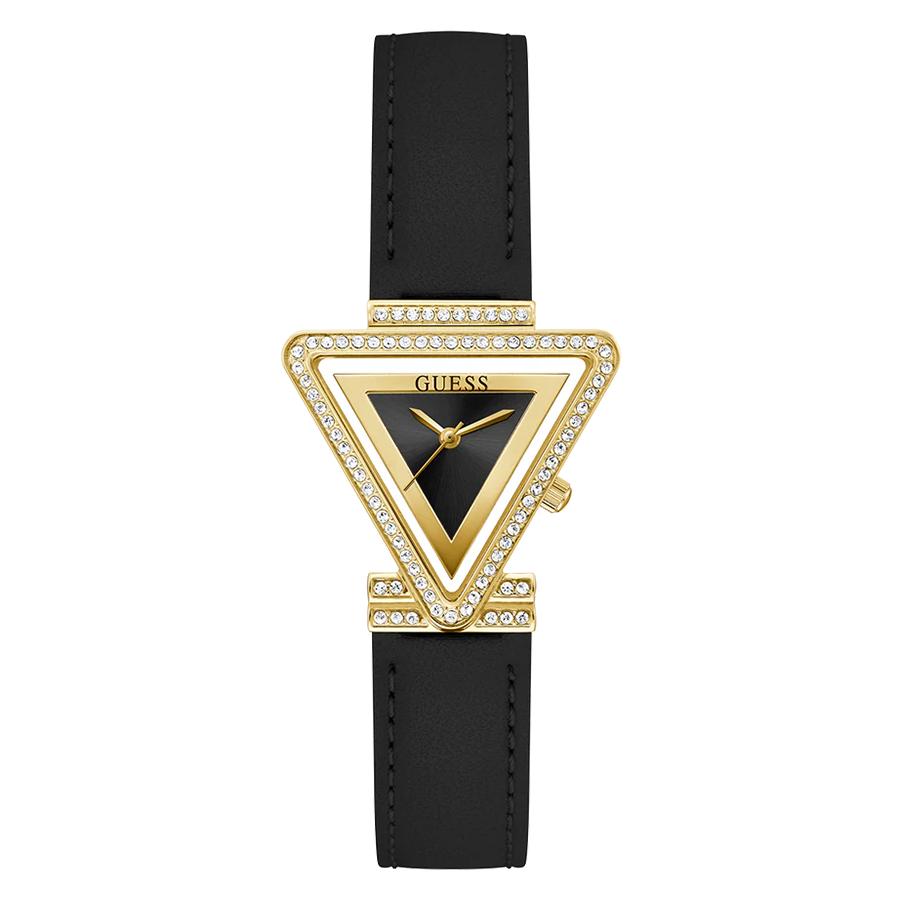 

Lady Quartz Leather Three-Pointer Watch - Elegant, Timeless and Fashionable Water-Resistant Watch - Triangular Case GW0504L5