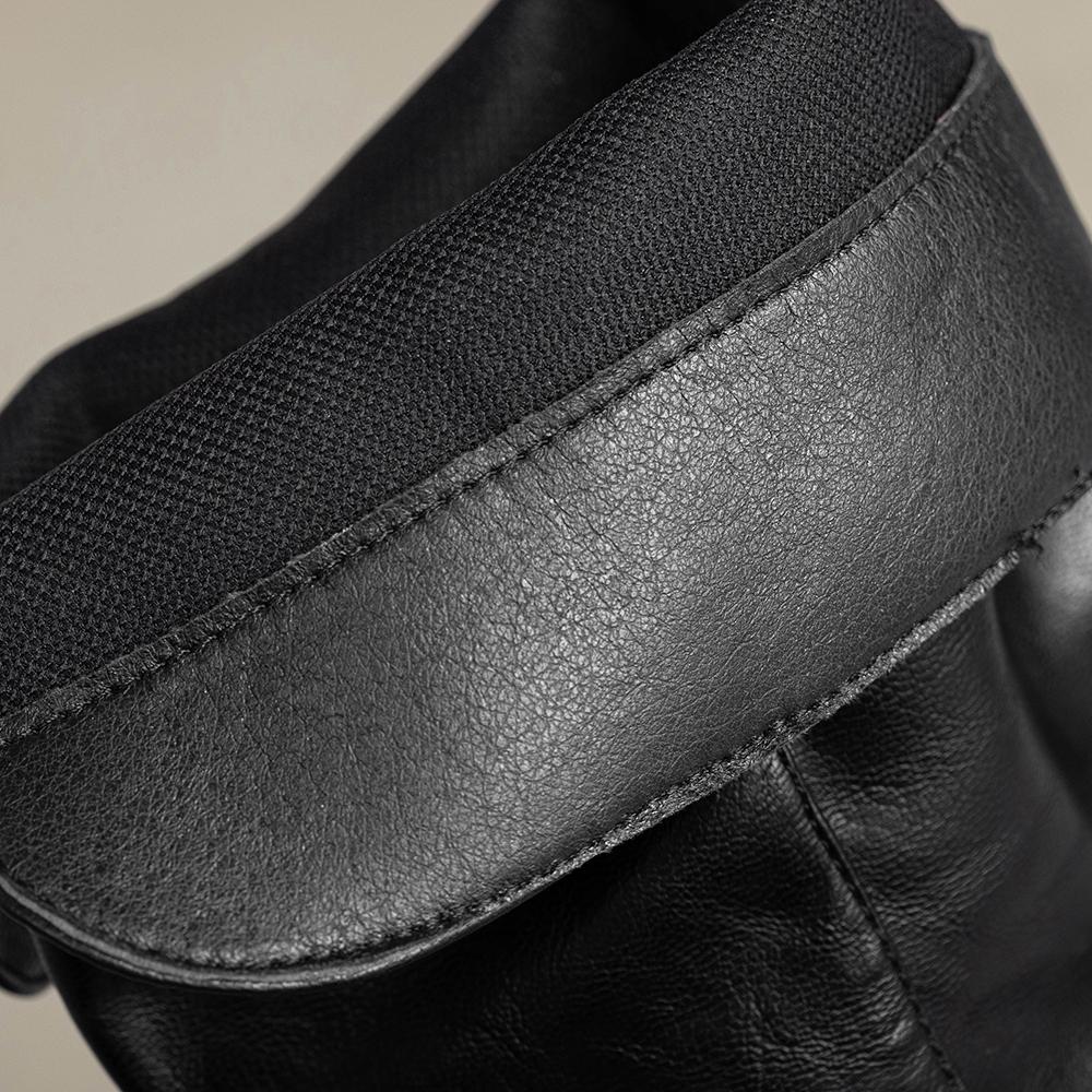 Brown Black Women Knee High Boots High Block Heel Big Size 46