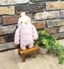 Shinada Fumofumo-san Wangenrosa (M) 10 x 5 x 20 cm Plüschtier Tierartikel FMSI-0078P