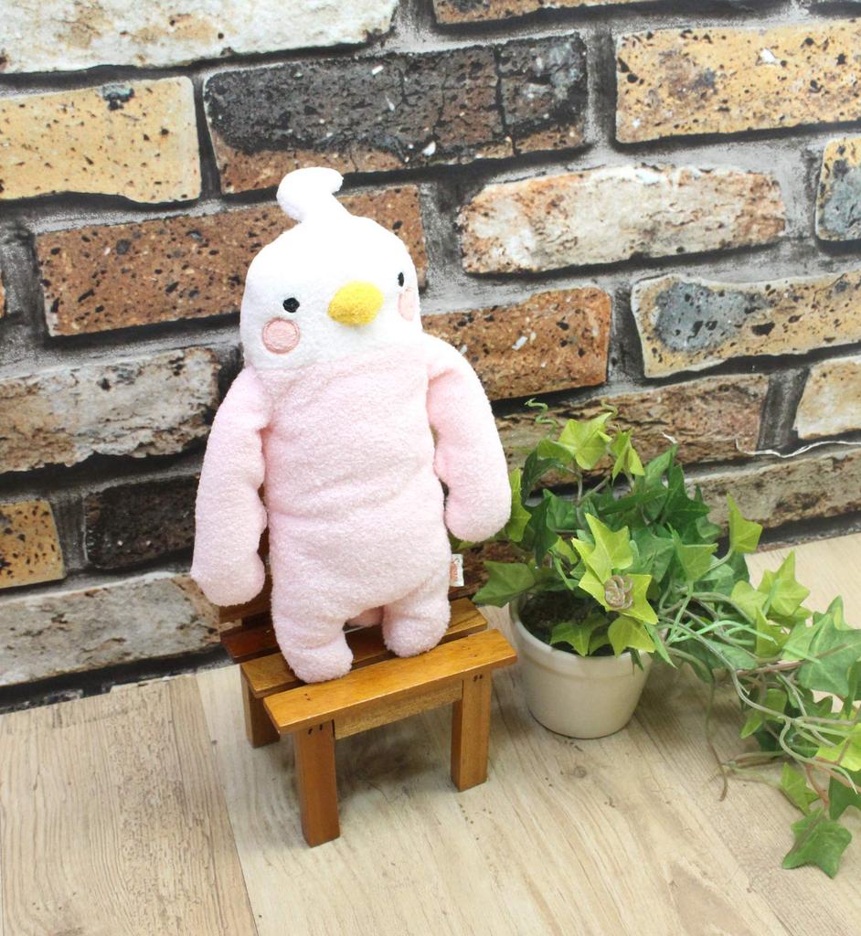 Shinada Fumofumo-san Wangenrosa (M) 10 x 5 x 20 cm Plüschtier Tierartikel FMSI-0078P
