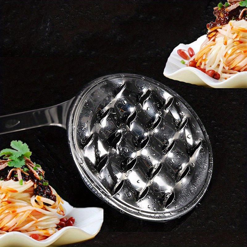 1pc Stainless Steel Jelly Scraper, Cold Noodle Scraper, Jelly Planer, Jelly Scraper, Kitchen Tool
