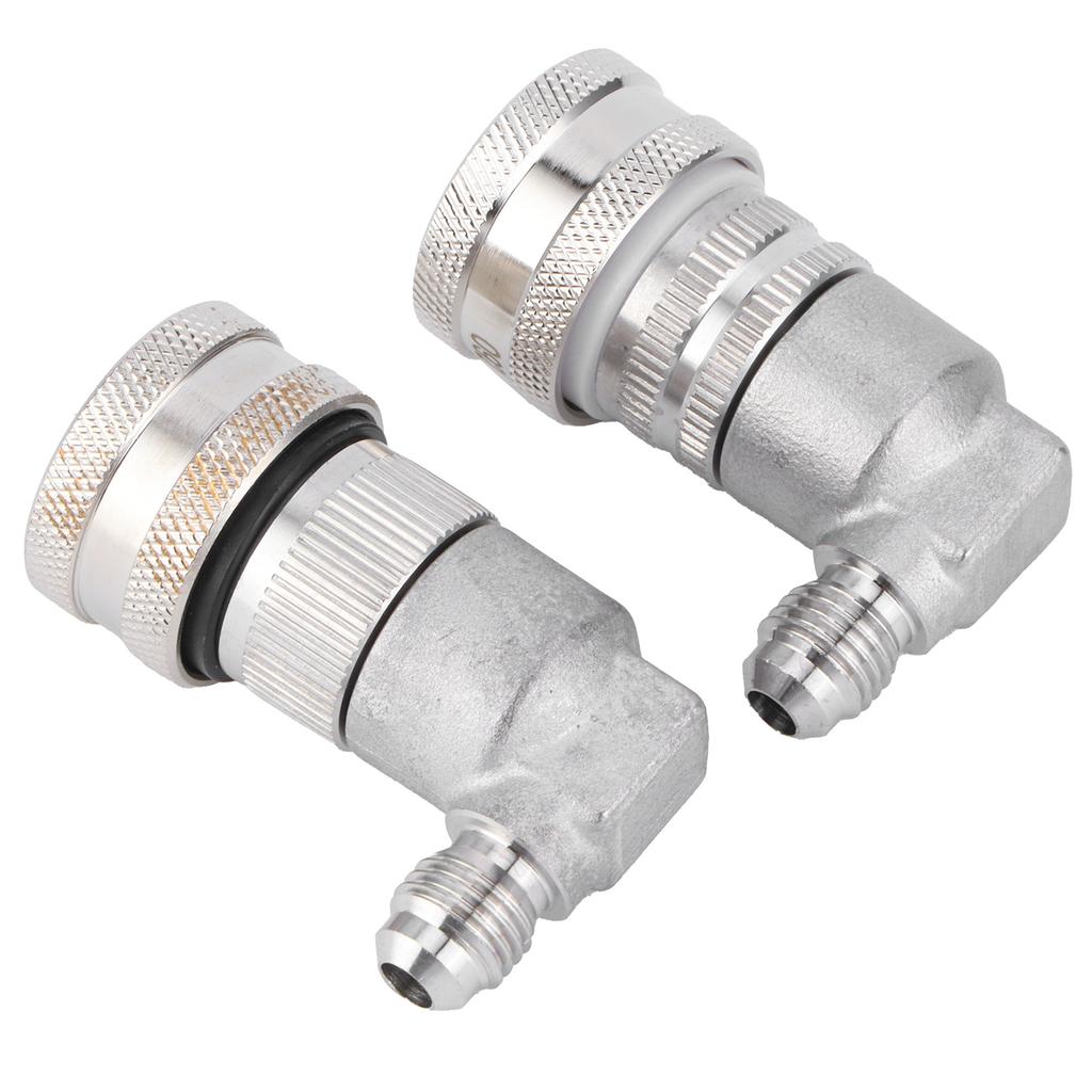 2PCS MFL1/4in Ball Lock Trennen Edelstahl Fass Armaturen Schnell Kupplung Brau Zubehör