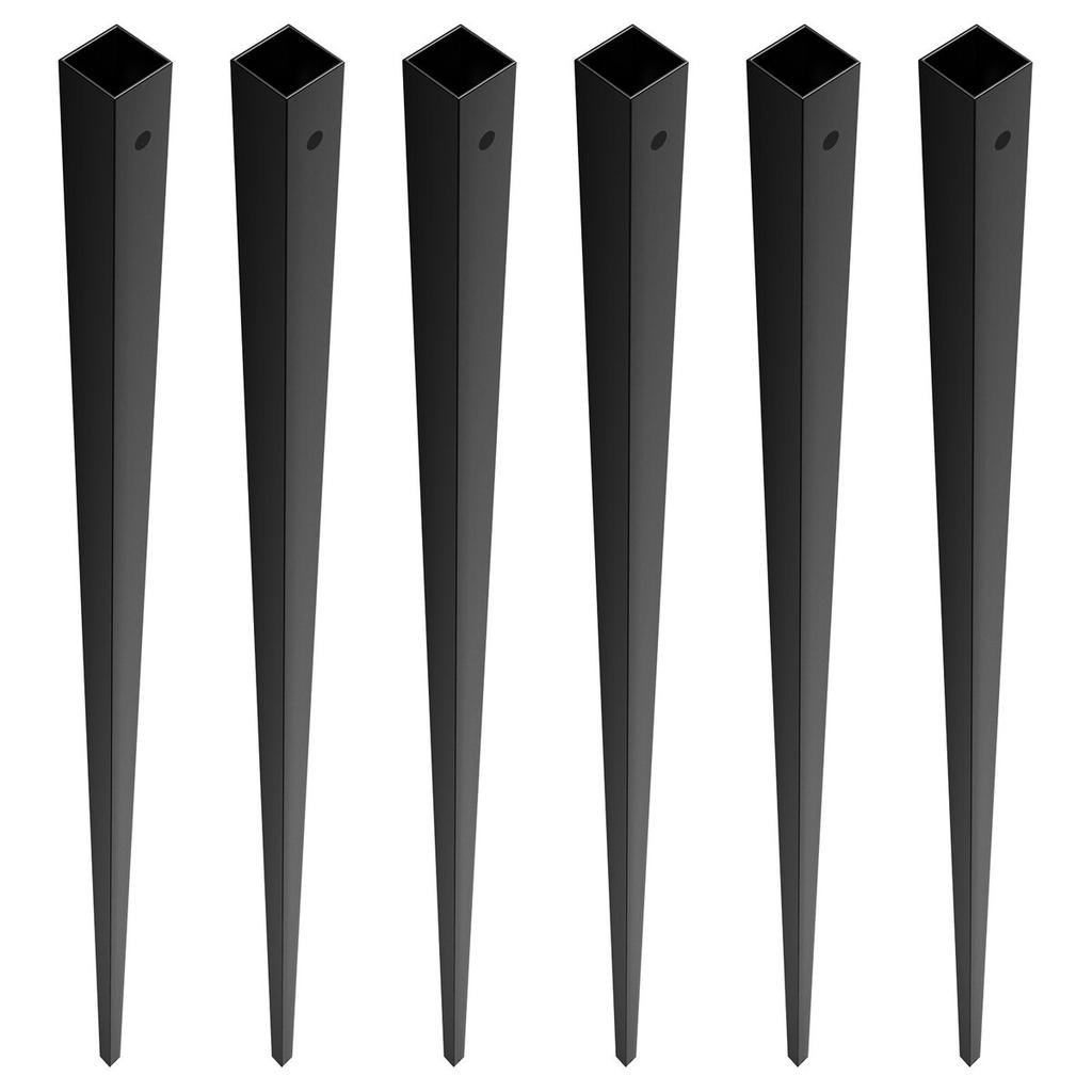 Staircase Metal Balusters 11 Pack 44''x0.5'' Aluminum Spindles w/ Screws