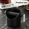 Coffee Knock Box Espresso Grounds Noise Reduction Nonslip Base Organizer Removable Rod
