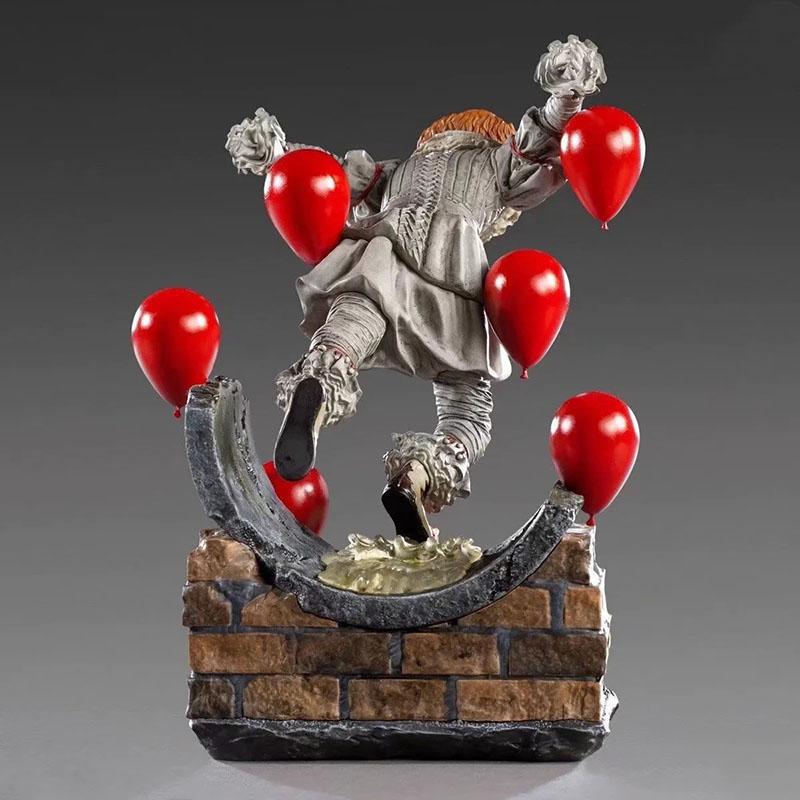 21cm Film Stephen King's ES Pennywise Joker Actionfigur Anime Figur Iron Studios Modell Spielzeug Sammlung Puppe Geschenk