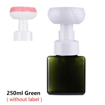 250ml Flower Dispenser Liquid Soap Floral Foam Hand Soap Bottle Pump Floret Bubbler Children Plastic Pressing Type Head Bottling