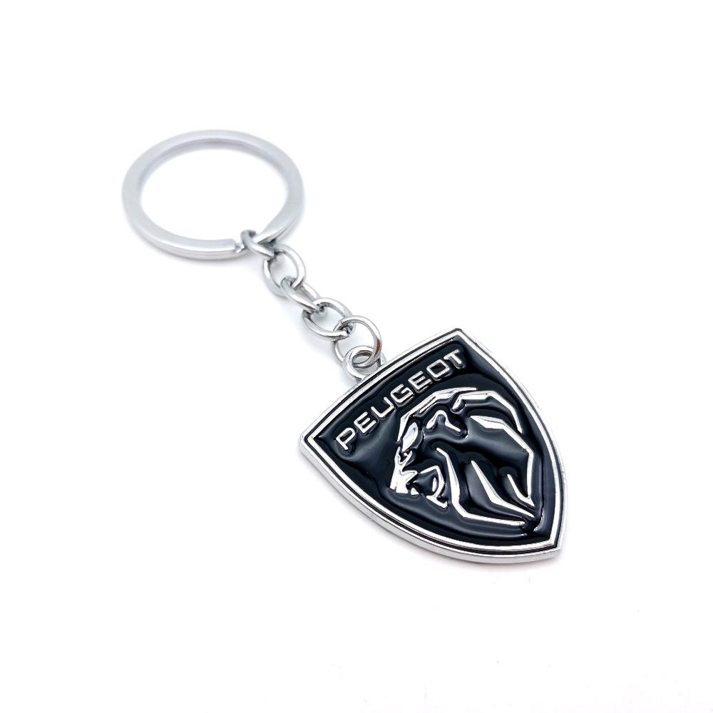 

2026 Hot Car Sticker Car Emblem Keychain Gift Keyring for Peugeot 408 4008 308 3008 Rifter 5008 508 2008 208 301 RCZ 407 Auto In