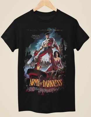 Army of Darkness - Movie Poster Inspired Unisex Black T-Shirt Unisex T-Shirt