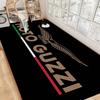 M-Moto Guzzi Fußmatten Rutschfest Wasserabsorbierend Langes Streifenkissen Schlafzimmer Matte Haushalts Teppiche