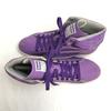 PUMA high cut sneakers 7 25 purple(USED)