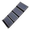 Portable Solar Panel 30W 5V Foldable Solar Panel Charger with Dual USB Outputs for Outdoor Camping Trip 4 Fold