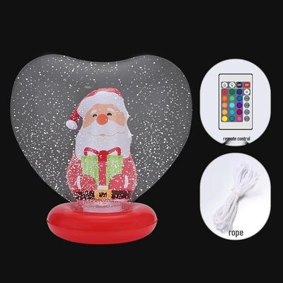 Inflatable Christmas Heart Ornament