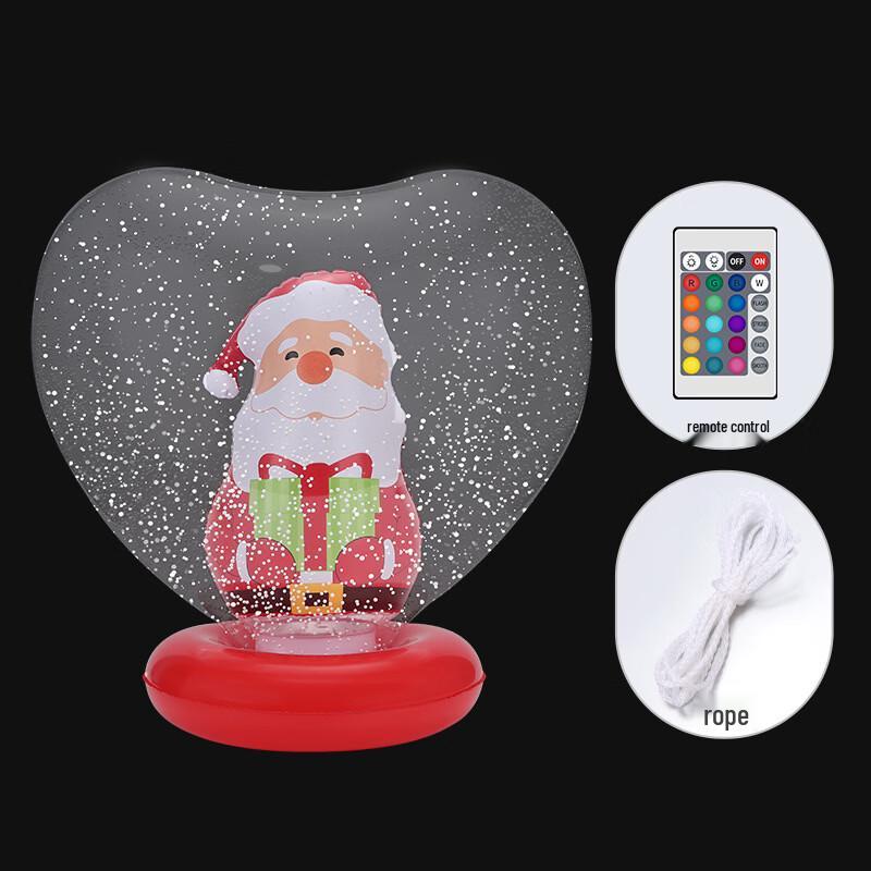 Inflatable Christmas Heart Ornament
