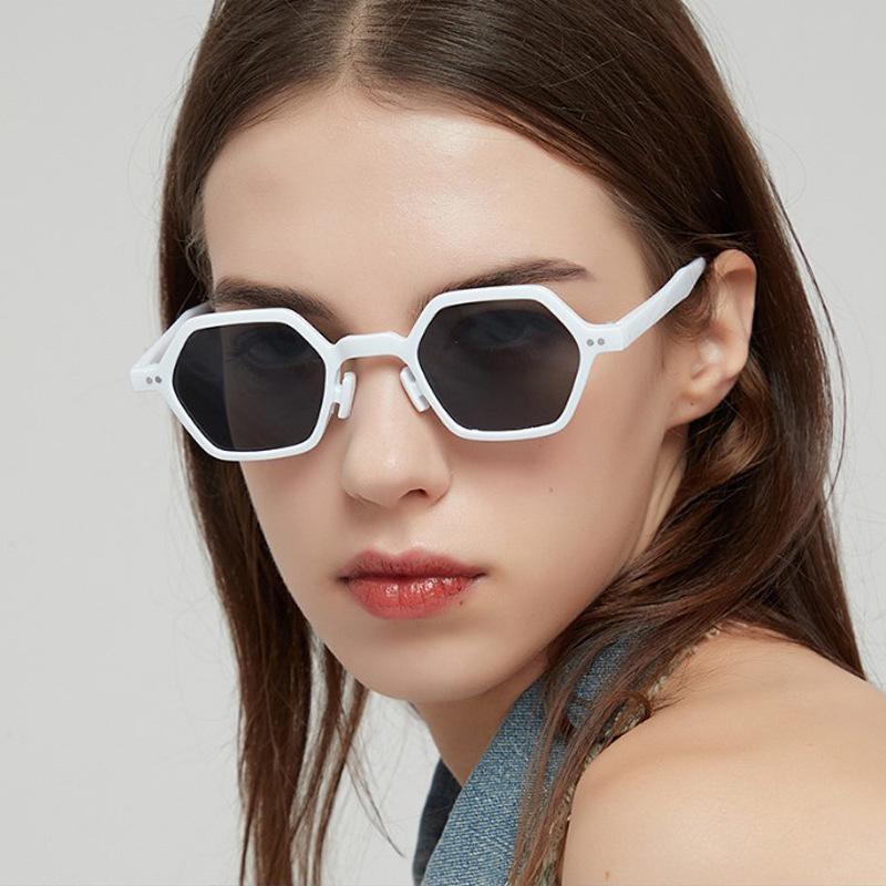 Kedun 2023 Irregular Polygon Sunglasses: European & American INS Fashion Trend