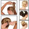 ALL-FASHION-MALL Raupenform Damen Schnell Dutt Maker Halter Kugel Haaraccessoires