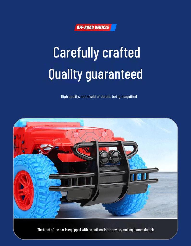 Spider Jeep Remote Control Off-Road Electric Toy Car for Kids