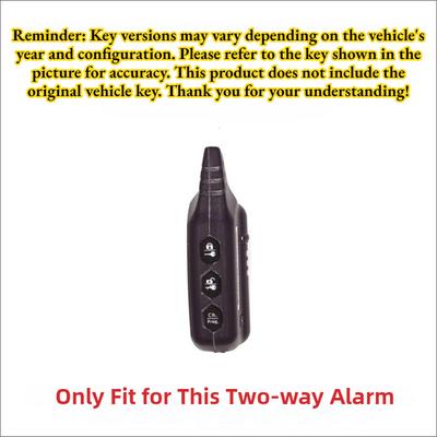 For Starline B9 B91 B6 B61 A91 A61 V7 LCD 2 Way Car Alarm Remote Key Chain 3 Buttons Silicone Car Key Case Cover Accessories Box