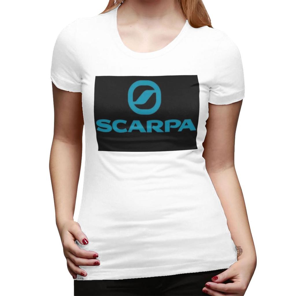 Scarpa Logo TShirt for Women Round Neck Streetwear T Shirts Womens Tees Short Summer Clothes Tops