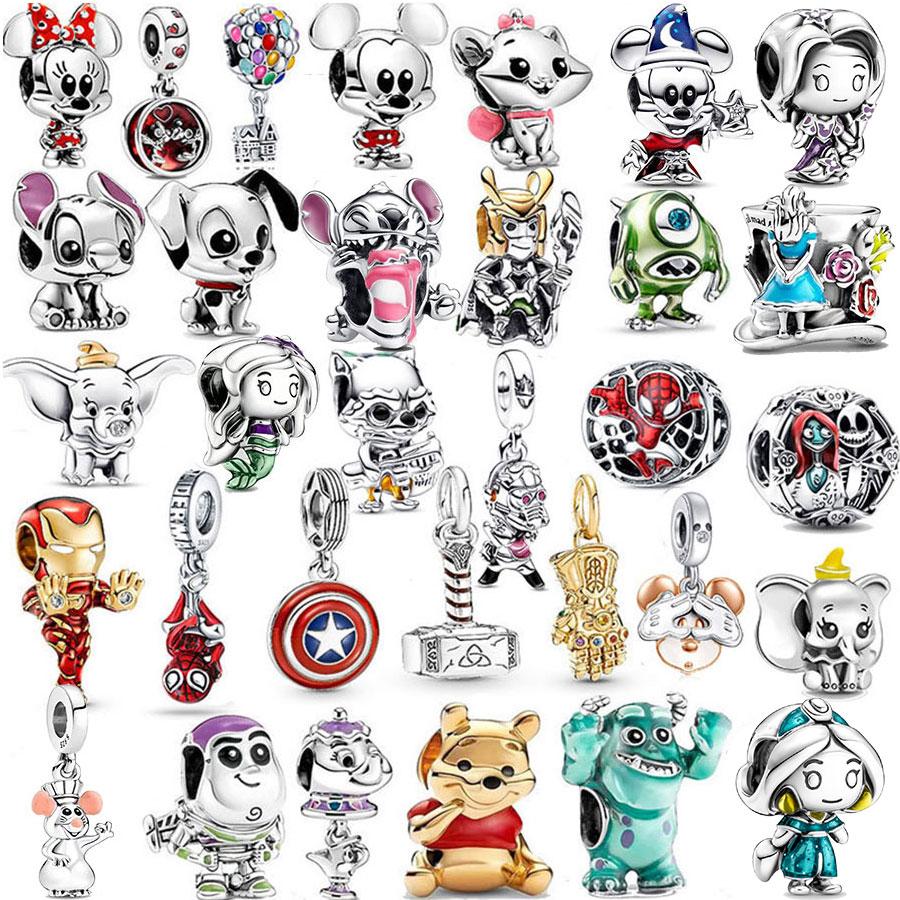 100% Kupfer Dumbo Heißluftballon Charm Perlen Geeignet für Pandora Original Armband DIY Schmuckherstellung