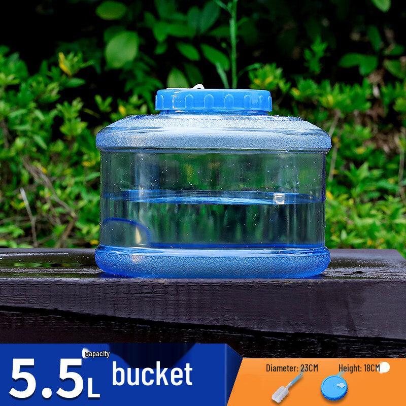ZISIZ Thickened PC Water Bucket with Faucet