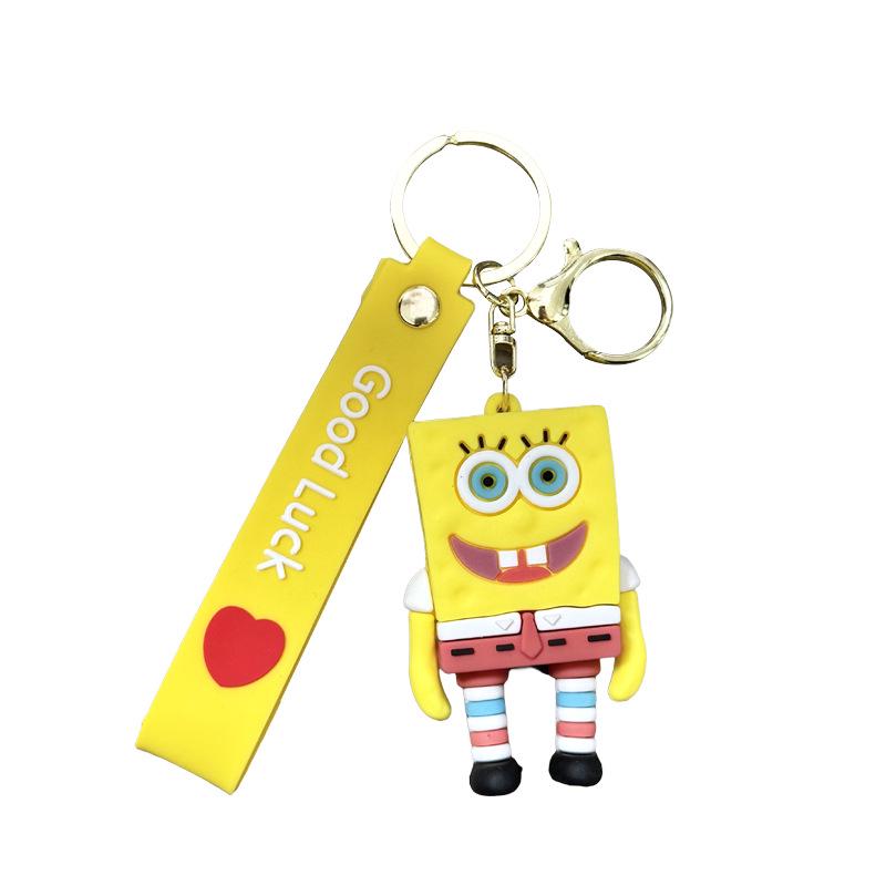Creative SpongeBob & Patrick Star Cute Keychain Bag Pendant Doll Gift