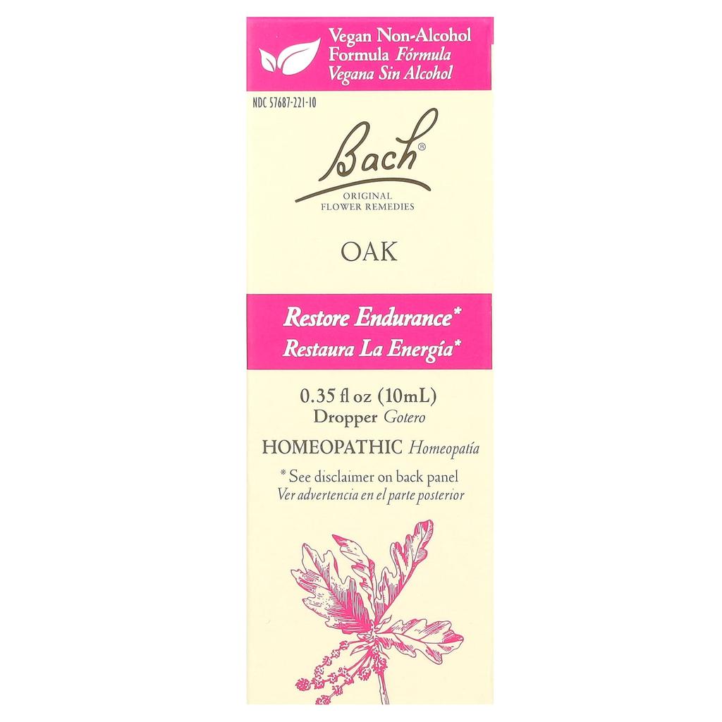 Original Flower Therapy. Oak, 10Ml(0.35Fl Oz)
