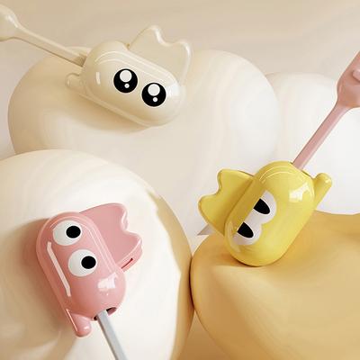 Cartoon Toothbrush Clip Portable Toothbrush Head Cover Dustproof Toothbrush Protective Cap Electric Toothbrush Plastic Clip