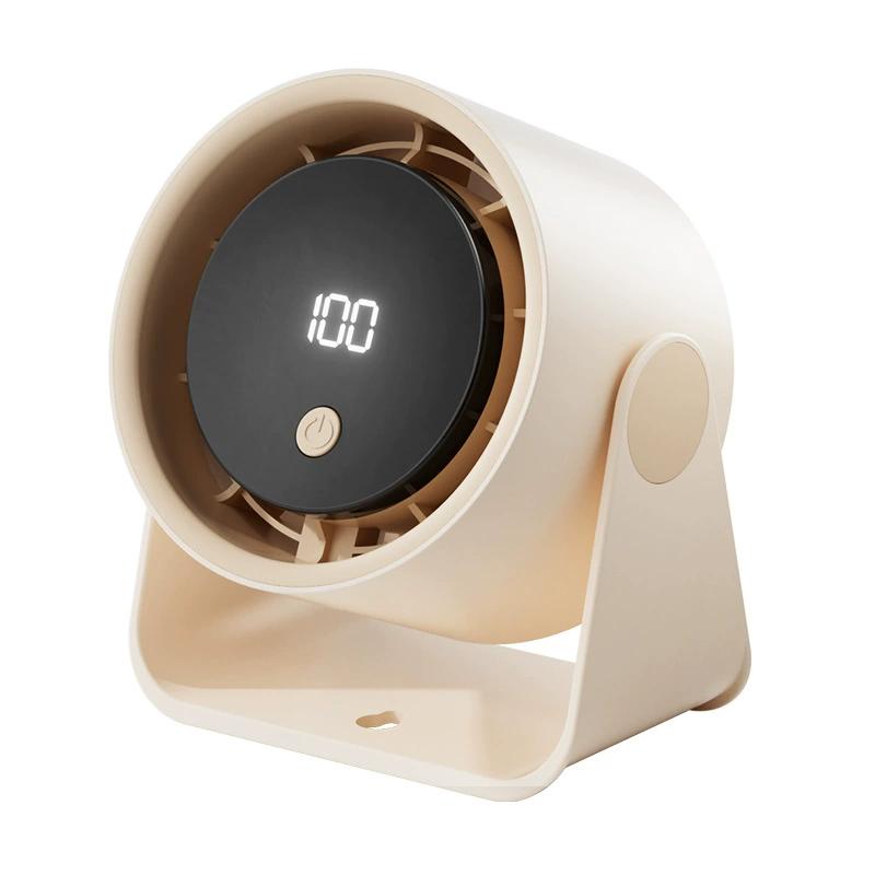 

Ventilador de escritorio portátil recargable por USB para oficina y hogar