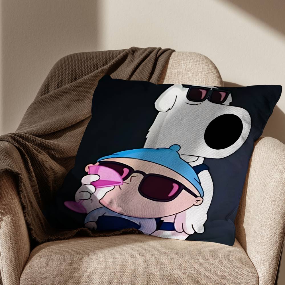 meme Cutaway Gags Family Guy pillow cover living room sofa cushion cover bedroom room bed pillow cover home decoration