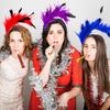 Feather Headwear With Bright Color For Theme Event Gathering Bendable Hairhoop for Festival Celebration