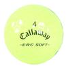 Piłki golfowe Callaway ERCSOFT YLW 25 TT 3B w rękawie (3 szt) (Żółty/FF/Męski, Damski, Jr.)
