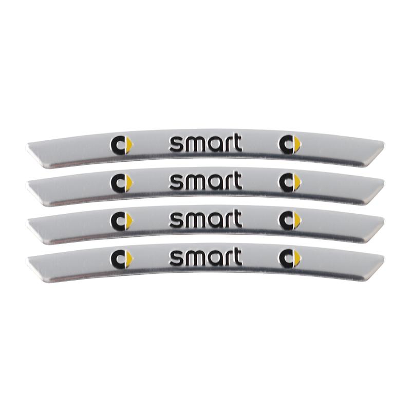 

GLC GLB 4pcs AMG Emblem Car Wheel Sticker Rims Cover Decal Accessories For Mercedes Benz Brabus Smart Maybach W204 GLC CLA W20 1 Set (4 pcs)