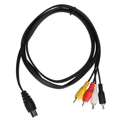 DIN 5 Pin Male To 4RCA Male Cable Pure Copper Wire Core Sound Adapter Cable 4.9ft