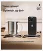 TeMeiKe Pure Titanium Mug with Lid - High-Quality Thermos for Coffee, Beer, or Water
