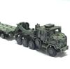 Green M1070 1/72 Scale Military Transport Vehicle ABS Plastic Vehicle Model Kit – DIY Assembly Child Toy Christmas Gift