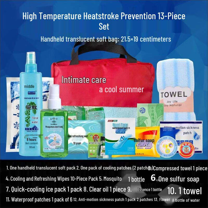 Summer Heatstroke Prevention & Cooling Comfort Kit